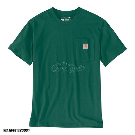 Μπλούζα Κοντομάνικη Carhartt Workwear Pocket t-shirt north woods heather | Πράσινο MPN 103296-G55