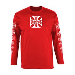 Μπλούζα Μακρυμάνικη WCC OG logo ATX longsleeve red