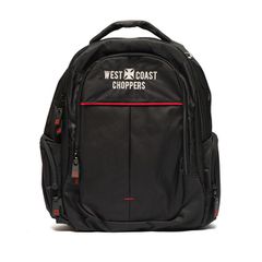 West Coast Choppers Σακίδιο πλάτης | WCC Travel backpack Μαύρο | MPN WCCBP005ZW