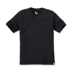 Μπλούζα Κοντομάνικη Carhartt solid T-shirt Black | Μαύρη