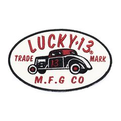 Ραφτό Σήμα Lucky 13 MFG patch