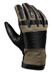 Γάντια μηχανής John Doe gloves Durango black/camel CE appr. Καφέ-Μαύρο