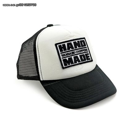 Καπέλο Wannabe choppers trucker cap white/black | Μαύρο - Άσπρο