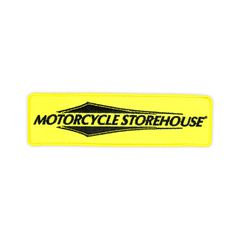 Ραφτό σήμα MCS κίτρινο | Motorcycle Storehouse, logo patch. Yellow