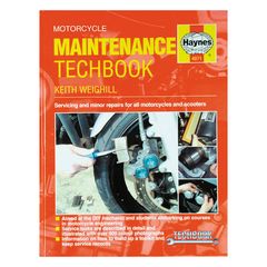 Haynes motorcycle maintenance tech book  ISBN ‏ : ‎ 978-1785210471