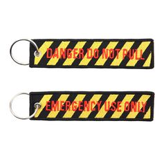 Μπρελόκ DANGER DO NOT PULL KEYCHAIN