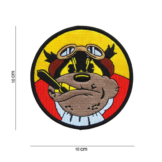 Ραφτό Σήμα PATCH FLYING BULLDOG | Πολύχρωμο