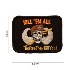 Ραφτό Σήμα | PATCH KILL'EM ALL