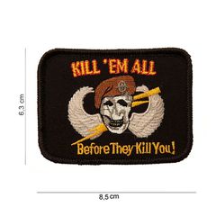 Ραφτό Σήμα | PATCH KILL'EM ALL