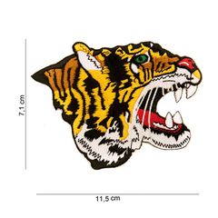 Ραφτό Σήμα PATCH TIGER 7€