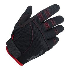 Γάντια μηχανής Biltwell Moto gloves black/red κόκκινο/μαύρο