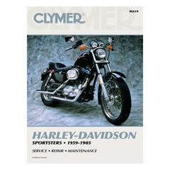 Βιβλίο επισκευής για HARLEY DAVIDSON  Clymer service manual 59-85 XL Sportster  ISBN ‏ : ‎ 978-0892871261
