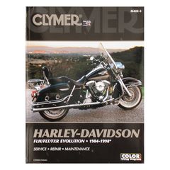 Βιβλίο επισκευής για Harley Davidson FLT Tour Glide και Dyna Super Glide | Clymer service manual 84-98 FLT, FXR.