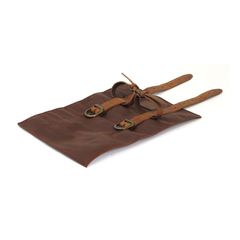 Longride, toolroll waxed cotton. Brown-thumb-4