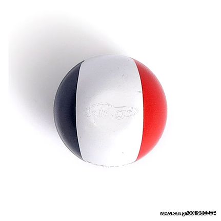 Βίδα πινακίδας Σετ Trik Topz French Flag Valve Stem Caps