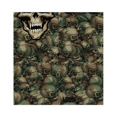 Περιλαίμιο | NECK SCARF SKULL CAMO | Νεκροκεφαλές-Πράσινο