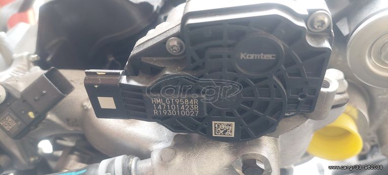 DACIA DUSTER HMLGT9584R 147101423R K9K 1.5 BLUE DCi KAMTEC ΒΑΛΒΙΔΑ EGR ΑΝΑΚΥΚΛΩΣΗΣ 