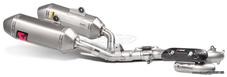 ΛΥΡΗΣ AKRAPOVIC ΟΛΟΣΩΜΗ EVOLUTION LINE (TITANIUM) 1-INTO-2 HONDA CRF 250 R / RX 2016-2017, S-H2MET9-QTA