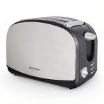 Rohnson R-207 Inox/Μαύρη Φρυγανιέρα 2 Θέσεων 900W