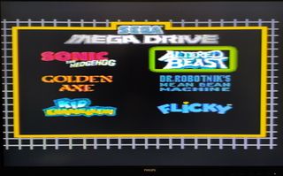 SEGA Mega Drive Radica Blue / Red-thumb-3