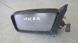 Μηχανικός καθρέπτης οδηγού, γνήσιος μεταχειρισμένος, από Nissan Micra K10 1982-1988