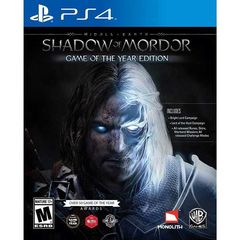 Middle Earth Shadow Of Mordor Game Of The Year - PS4 Used Game