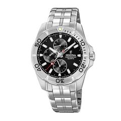 Festina Multifunction Collection, Men's Watch, Grey Silver Stainless Steel Bracelet F20445/3
