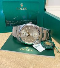 Rolex Replica Oyster Perpetual 41mm Silver-thumb-1