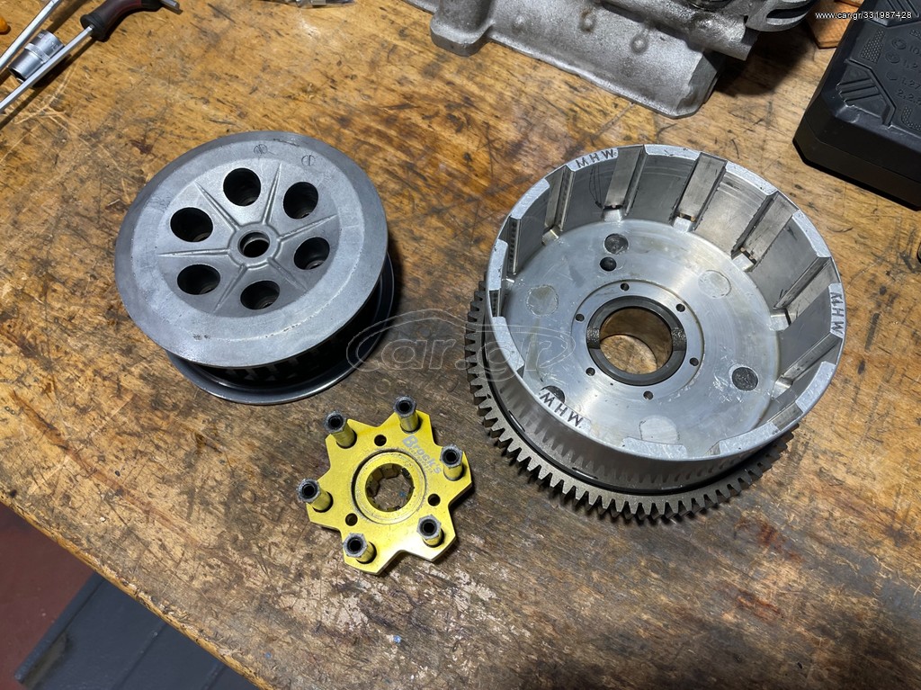ΚΑΜΠΑΝΑ BILLET ΓΙΑ SUZUKI GSXR GSX-R HAYABUSA 1300 GEN2 ΚΟΜΠΛΕ ΜΕ ΔΑΧΤΥΛΙΔΙ BROCKS ΜΕ ΧΤΕΝΙ ΚΑΙ ΚΑΠΑΚΙ ΣΑΝ ΚΑΙΝΟΥΡΓΙΑ 