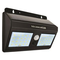 Απλίκα με ηλιακό panel και ανιχνευτή κίνησης 1.20W 6500K ψυχρό λευκό φως