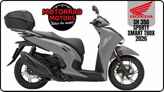 Honda SH 350 2026 SPORTY SMART TOPBOX