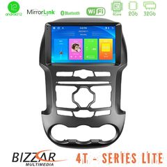 Bizzar 4T Series Ford Ranger 2012-2016 4Core Android12 2+32GB Navigation Multimedia Tablet 9"