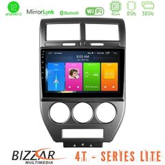 Bizzar 4T Series Jeep Compass/Patriot 2007-2008 4Core Android12 2+32GB Navigation Multimedia Tablet 10"
