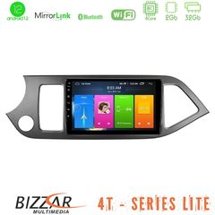 Bizzar 4T Series Kia Picanto 4Core Android12 2+32GB Navigation Multimedia Tablet 9"