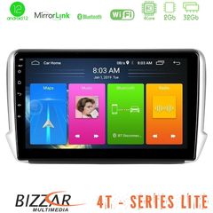 Bizzar 4T Series Peugeot 208/2008 4Core Android12 2+32GB Navigation Multimedia Tablet 10"