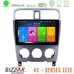 Bizzar 4T Series Subaru Forester 2003-2007 4Core Android12 2+32GB Navigation Multimedia Tablet 9"