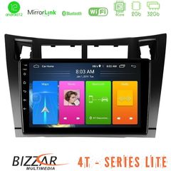 Bizzar 4T Series Toyota Yaris 4Core Android12 2+32GB Navigation Multimedia Tablet 9" (Μαύρο Χρώμα)