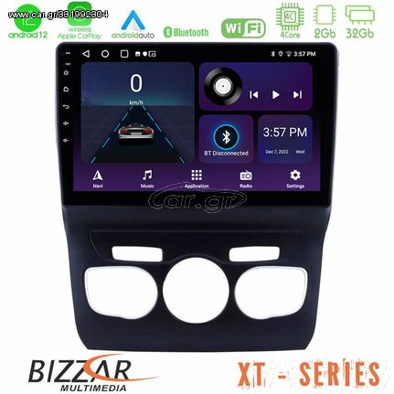 Bizzar XT Series Citroen C4L 4Core Android12 2+32GB Navigation Multimedia Tablet 10"