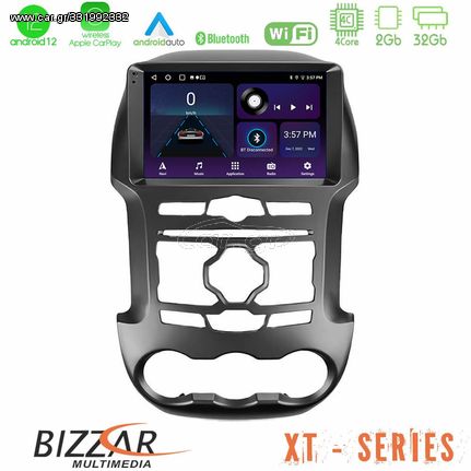 Bizzar XT Series Ford Ranger 2012-2016 4Core Android12 2+32GB Navigation Multimedia Tablet 9"