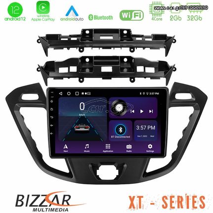 Bizzar XT Series Ford Transit Custom/Tourneo Custom 4Core Android12 2+32GB Navigation Multimedia Tablet 9"