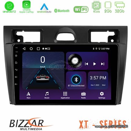 Bizzar XT Series Ford Fiesta/Fusion 4Core Android12 2+32GB Navigation Multimedia Tablet 9"