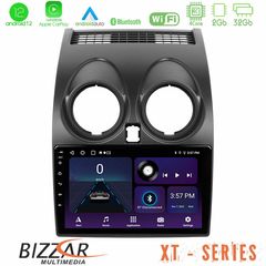 Bizzar XT Series Nissan Qashqai J10 4Core Android12 2+32GB Navigation Multimedia Tablet 9"