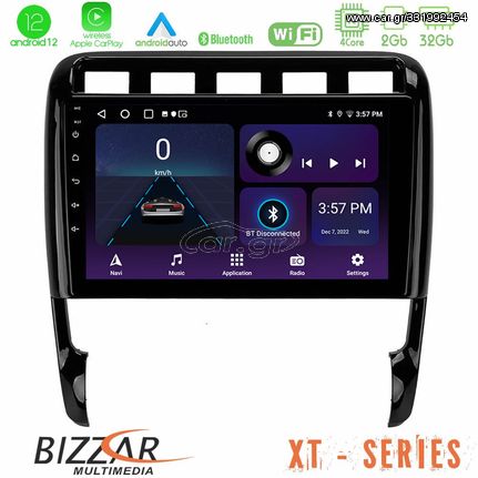 Bizzar XT Series Porsche Cayenne 2003-2010 4Core Android12 2+32GB Navigation Multimedia Tablet 9"