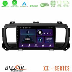 Bizzar XT Series Citroen/Peugeot/Opel/Toyota 4Core Android12 2+32GB Navigation Multimedia Tablet 9"