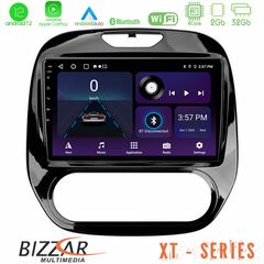 Bizzar XT Series Renault Captur 2013-2019 (Manual AC) 4Core Android12 2+32GB Navigation Multimedia Tablet 9"