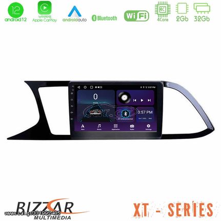 Bizzar XT Series Seat Leon 2013 – 2019 4Core Android12 2+32GB Navigation Multimedia Tablet 9"