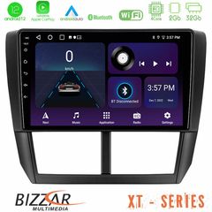 Bizzar XT Series Subaru Forester 4Core Android12 2+32GB Navigation Multimedia Tablet 9"