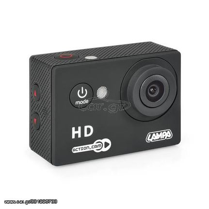 Κάμερα Sports ACTION-CAM1 Αδιάβροχη με οθόνη 720PIXEL 2,0 INCH LCD 60x32x42mm