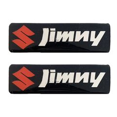 SUZUKI JIMNY ΣΗΜΑΤΑ ΒΙΔΩΤΑ 10 Χ 3 cm ΕΠΟΞΕΙΔΙΚΗΣ ΡΥΤΙΝΗΣ (ΥΓΡΟ ΓΥΑΛΙ) ΣΕ ΜΑΥΡΟ/ΧΡΩΜΙΟ/ΚΟΚΚΙΝΟ ΓΙΑ ΠΑΤΑΚΙΑ - 2 ΤΕΜ.