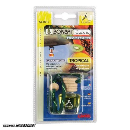 ΑΡΩΜΑΤΙΚΟ BONSAI CLASSIC (JEAN ALBERT) - TROPICAL (4,5ml)